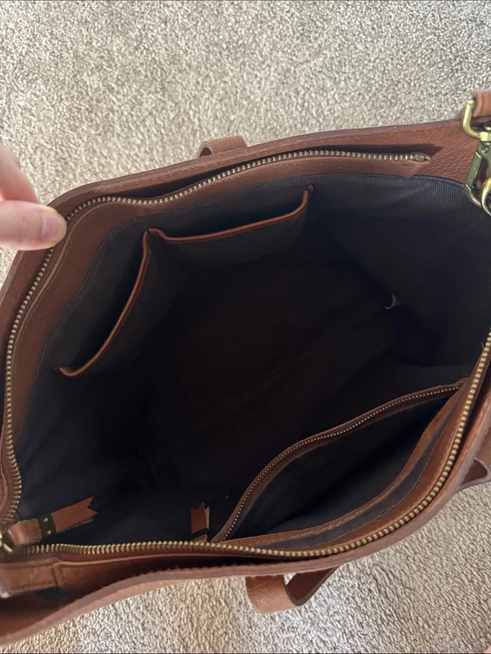 Madewell Zip Top Transport Carryall